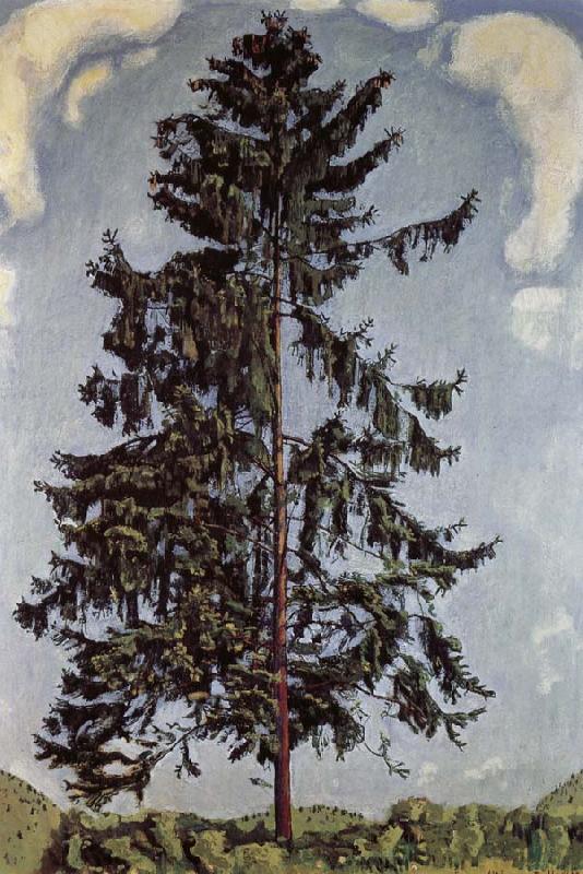 Ferdinand Hodler The fir tree oil painting picture